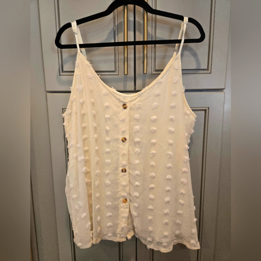 Boho Tank Blouse 2X